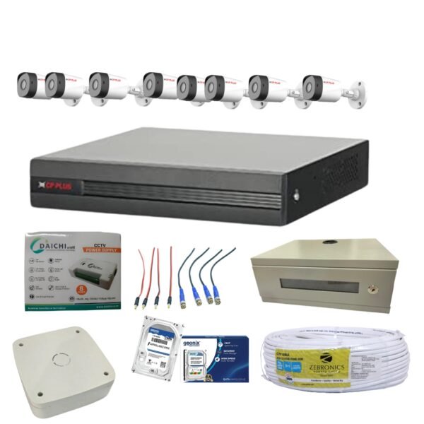 CP PLUS 2.4MP 8HD BULLET ECO AUDIO CAMERA SETUP/SETUP